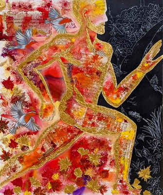 "Herbst" Acryl 100x120