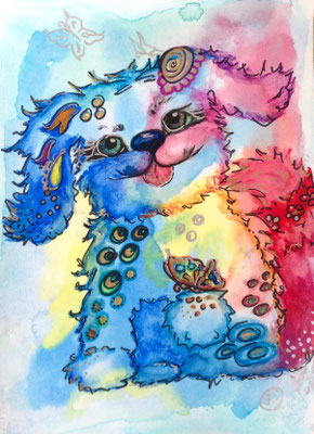 "Tiny" Aquarell A4 