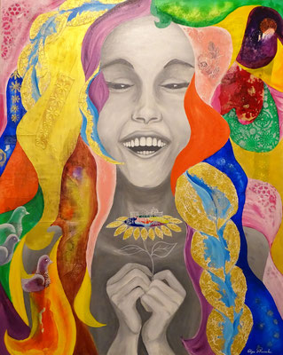 "Joy" Acryl 80x100 SOLD