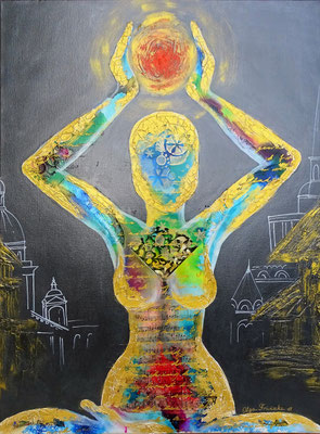 "der Tag" 60x80 Acryl SOLD