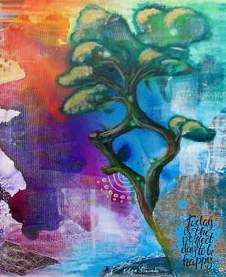 "Happy Day" Acryl 60x60