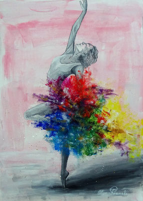 "Ballerina" Acryl 50x70