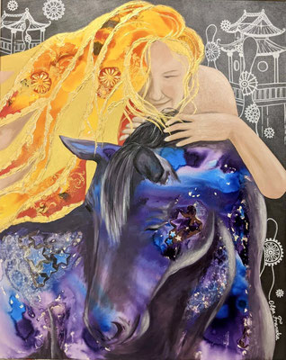 "Natascha" Acryl 80x100