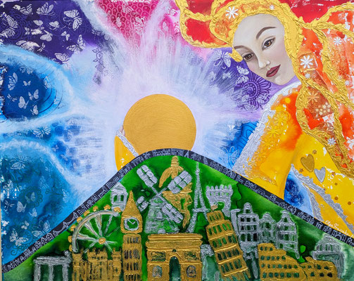 "Europa" Acryl 80x100