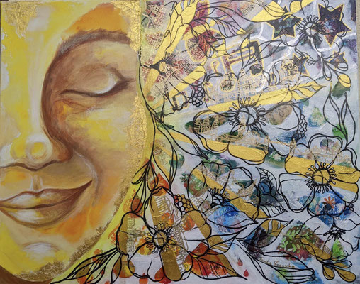 “Sunshine “ Acryl 100x80