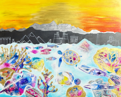 "Ägypten" Acryl 100x120