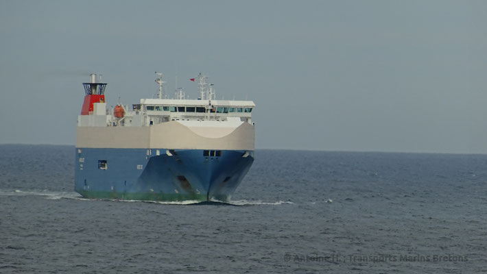 RoRo Cargo Ship entering North Shields. Picture Antoine H.