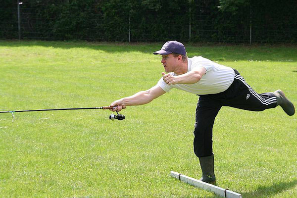 Casting-Meisterschaften des Rheinischen Fischereiverbands 2009 in Erkrath