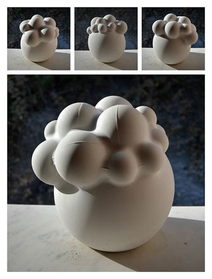 G0BXB65B40Y13V9177 gesso, 21x23x19cm, 2013