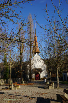 Klosterinsel Rheinau -  Spitzkirche St. Magdalena (1587 - 1588 erbaut)