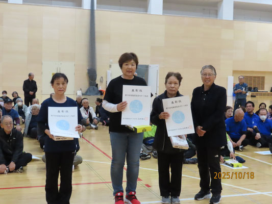 8ｍ女子1～3位の皆さん