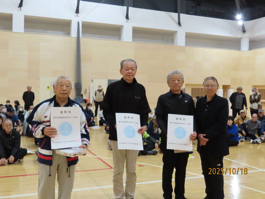 8ｍ男子1～3位の皆さん