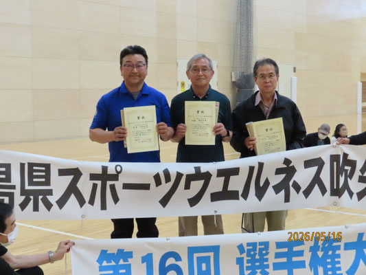 ８ｍ男子入賞者