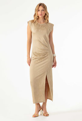 2052 Aubree Robe Longue - 717 Champagne