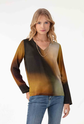 2063 Vaila Tee-Shirt - 437 Ombres Kaki