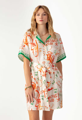 2099 Cheryl Robe Courte - 464 Palm Fever