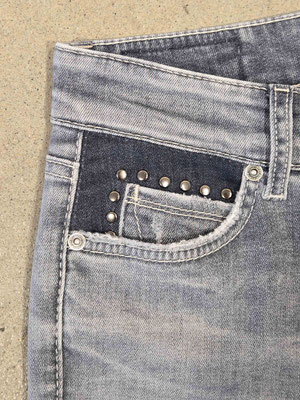Paris Flared 9221001249-W5-5140-coin pocket studs