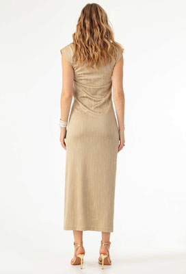 2052 Aubree Robe Longue - 717 Champagne