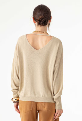 2040 Zoe Pull - 007 Ficelle