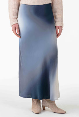 2104 Tenera Jupe Longue - 529 Ombres Bleutees