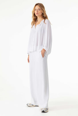 2014 Maelys Blouse - 021 Blanc Optique