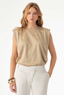 2067 Anaelle Tee-Shirt - 717 Champagne