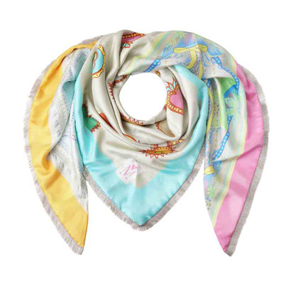Scarf St. Tropez Cotton Fringes - S52STC062