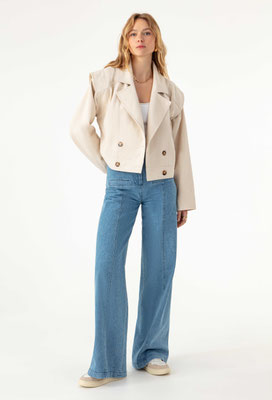 2091 Clyde Veste - 001 Ecru