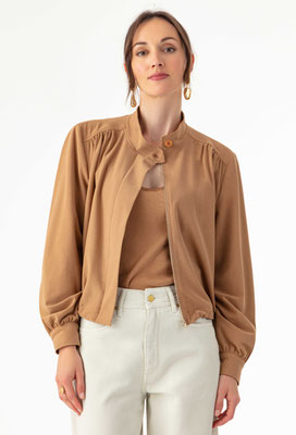 2036 Diaz Blouson - 707 Camel