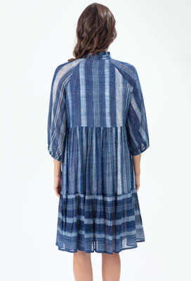 2080-ROBE-ECUME-565-RAYURE SAPHIR-GOLD