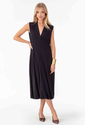 2019 Eileen Robe Longue - 900 Noir