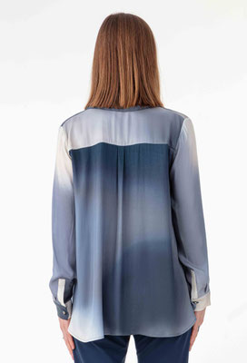 2061 Musa Chemise - 529 Ombres Bleutee