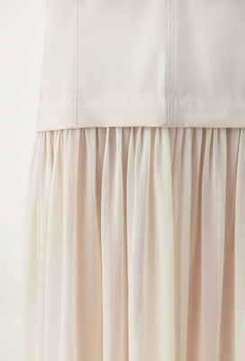 2044 Debora Robe Longue - 004 Craie