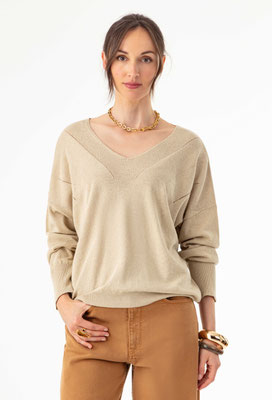 2040 Zoe Pull - 007 Ficelle