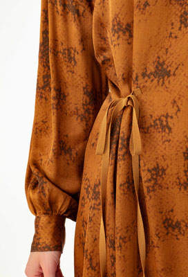 2008 Ebony Robe Longue - 752 Python Camel