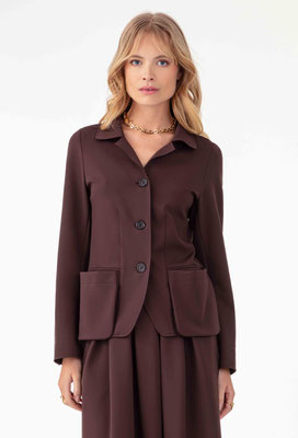 2056 Harlow Veste Scuba - 733 Marron Glace