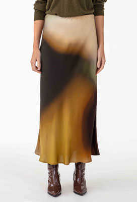 2104 Tenera Jupe Longue - 437 Ombres Kaki