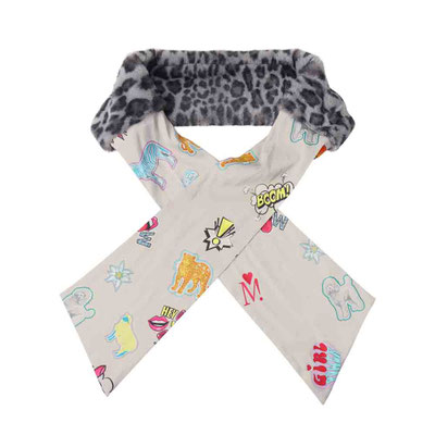 Scarf Fake Fur Oblong - S52SFF049