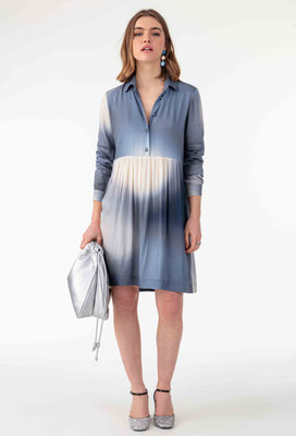 2039 Ekko Robe Courte - 529 Ombres Bleutees