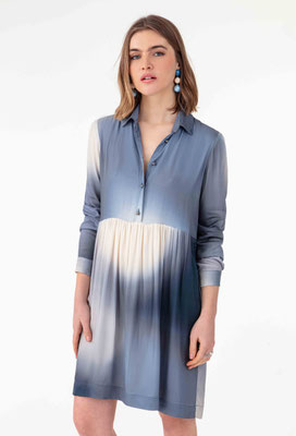 2039 Ekko Robe Courte - 529 Ombres Bleutees