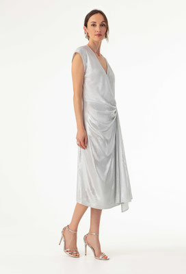 2007 Megan Robe Mi-Longue - 807 Argent 