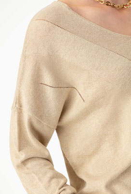 2040 Zoe Pull - 007 Ficelle