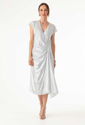 2007 Megan Robe Mi-Longue - 807 Argent 