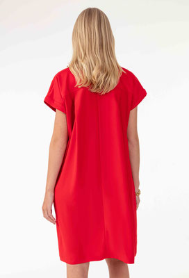 2015 Eleonore Robe Courte - 300 Rouge