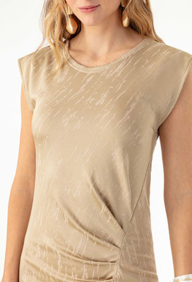 2052 Aubree Robe Longue - 717 Champagne
