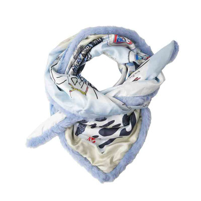 Scarf St. Tropez Faux Fur - S52STF070