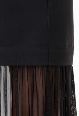 2044 Debora Robe Longue - 900 Noir