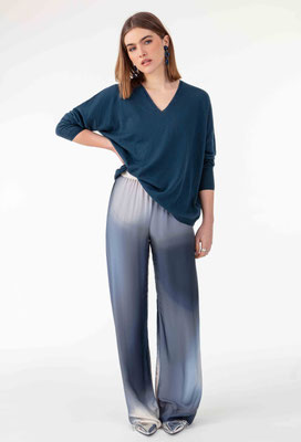 2034 Kane Pantalon - 529 Ombres Bleutees