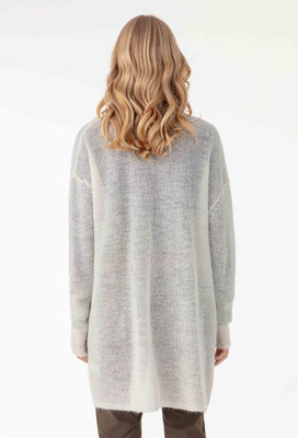 2036 Thorne Gilet Long - 001 Ecru