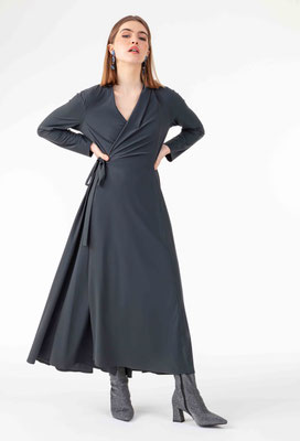 2028 Shade Robe Longue - 817 Acier